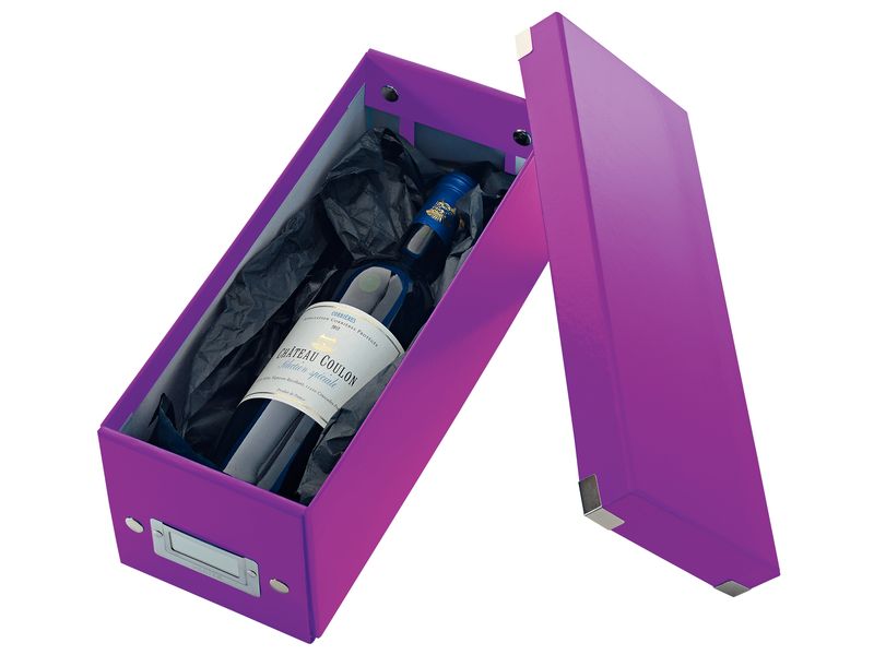 Leitz Aufbewahrungsbox Click&Store CD Violett Aufbewahrungsbox