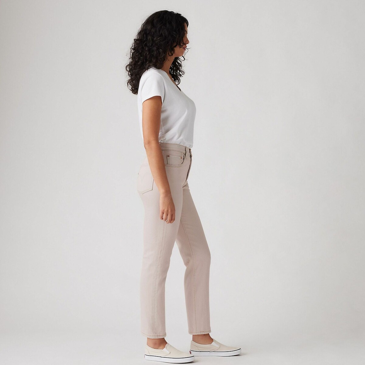 Calça Jeans 501® Cropped da Levi's