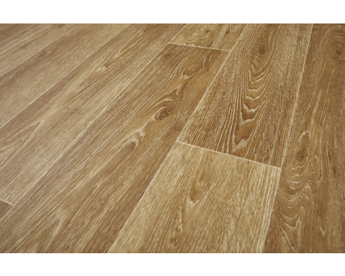 Reuze PVC vloer, houtplankenlook, donker beuken, FB536, 300 cm (per meter verkocht)