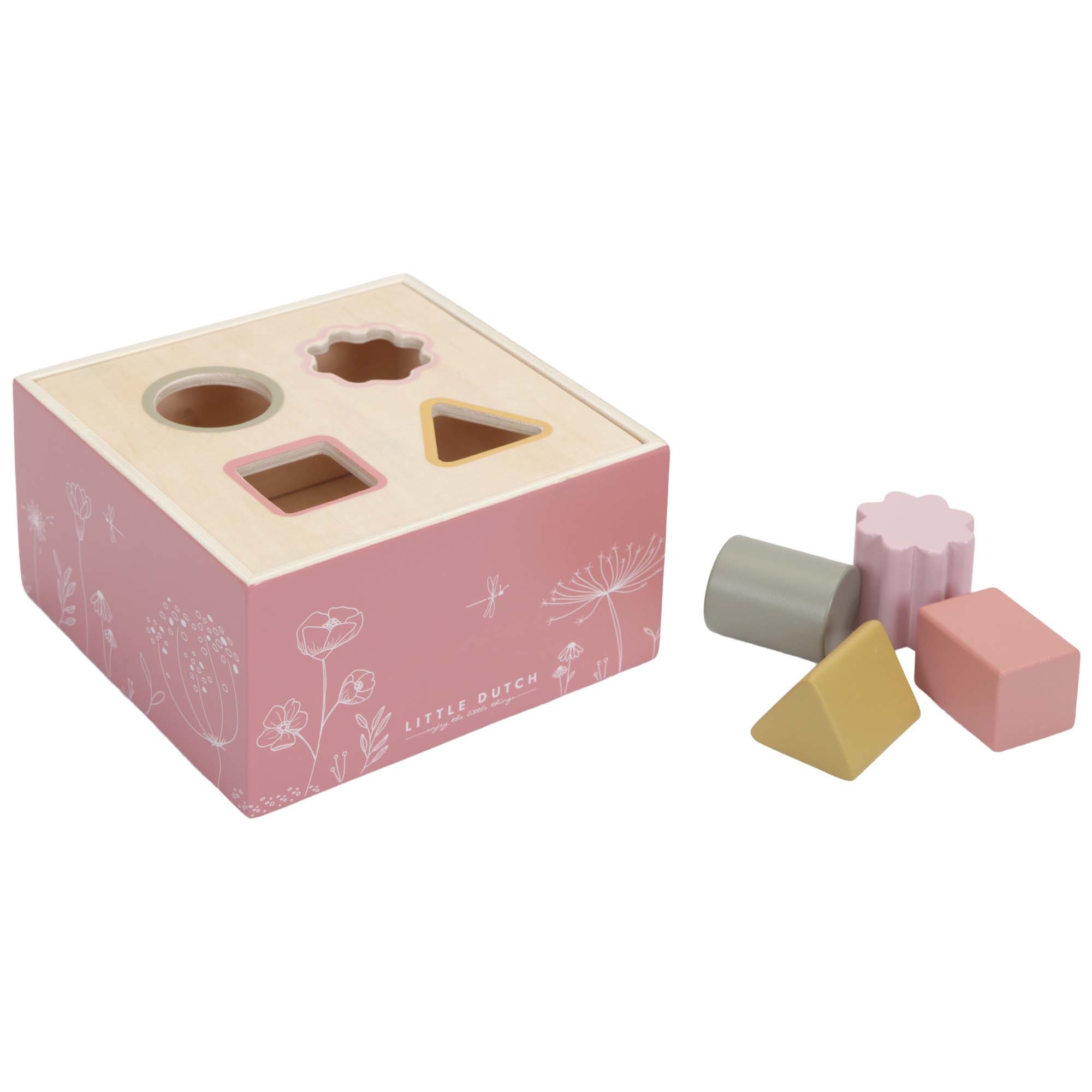 Little Dutch vormenstoof Blossom Pink - bouwspeelgoed - Prénatal