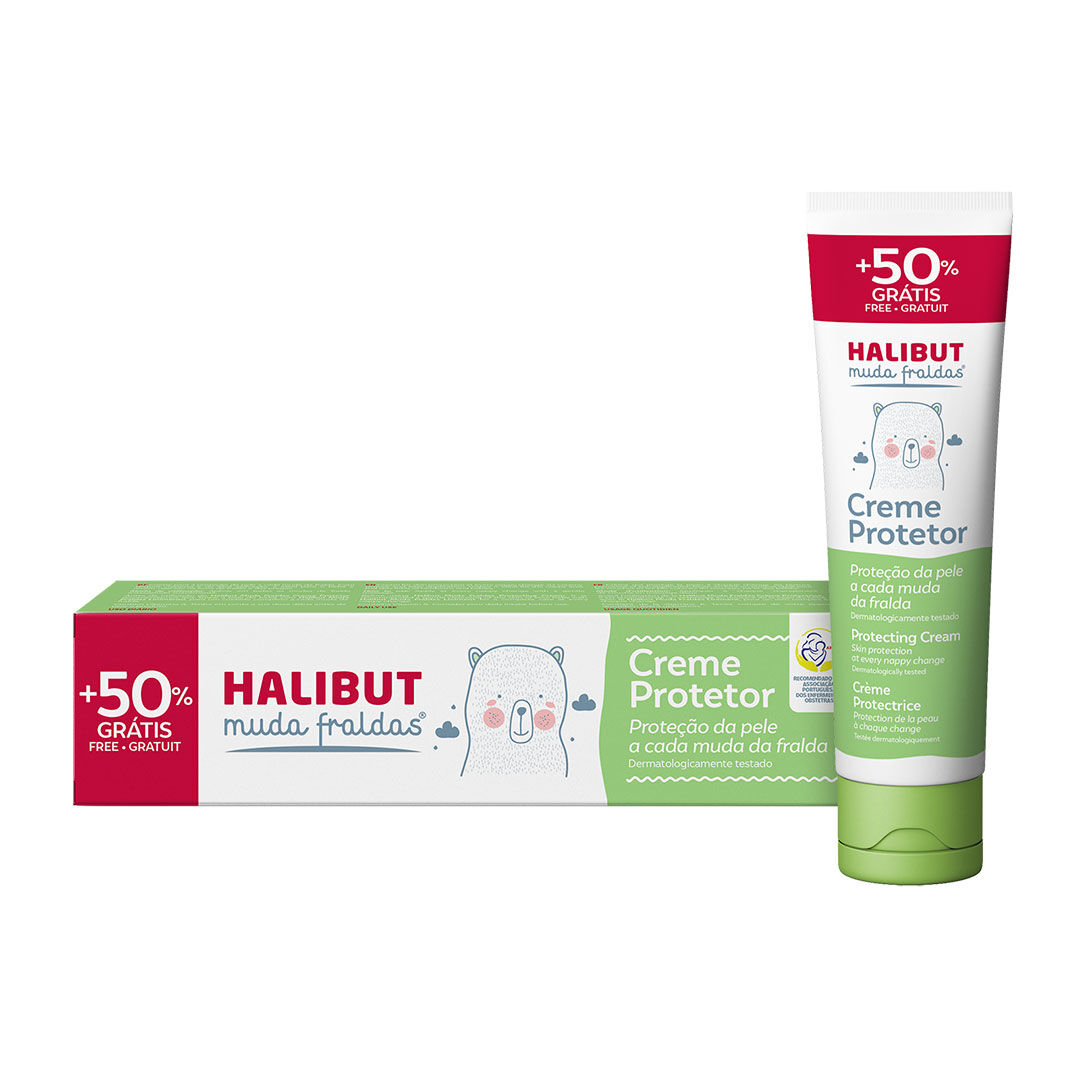 Halibut  Creme Protetor (100g +50g Grátis) - 150gr