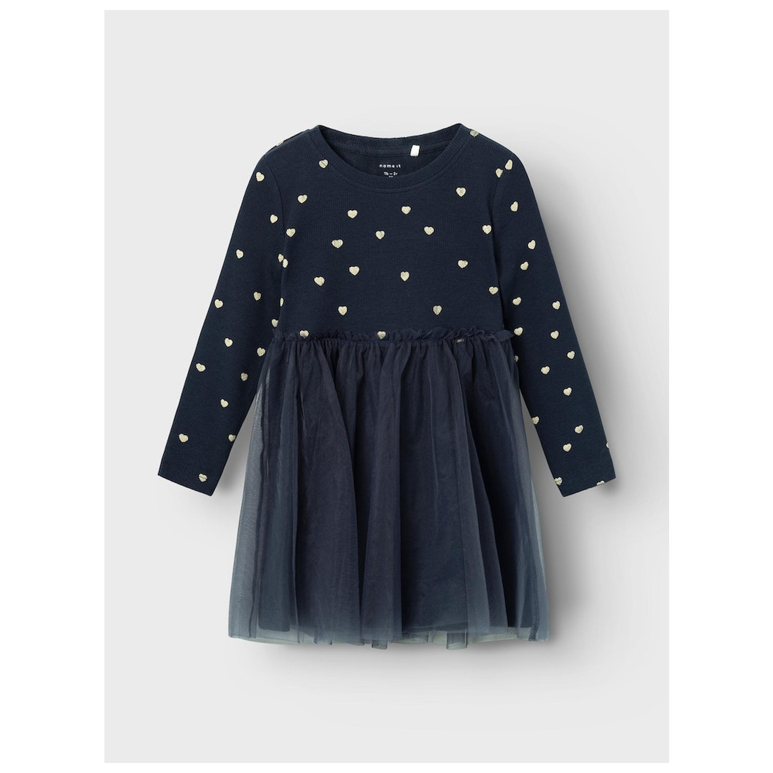 name it NMFNADJA LS DRESS NOOS