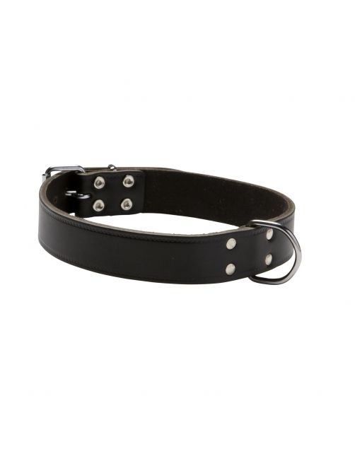 Adori Halsband Soft Met Print Donkerbruin - Hondenhalsband