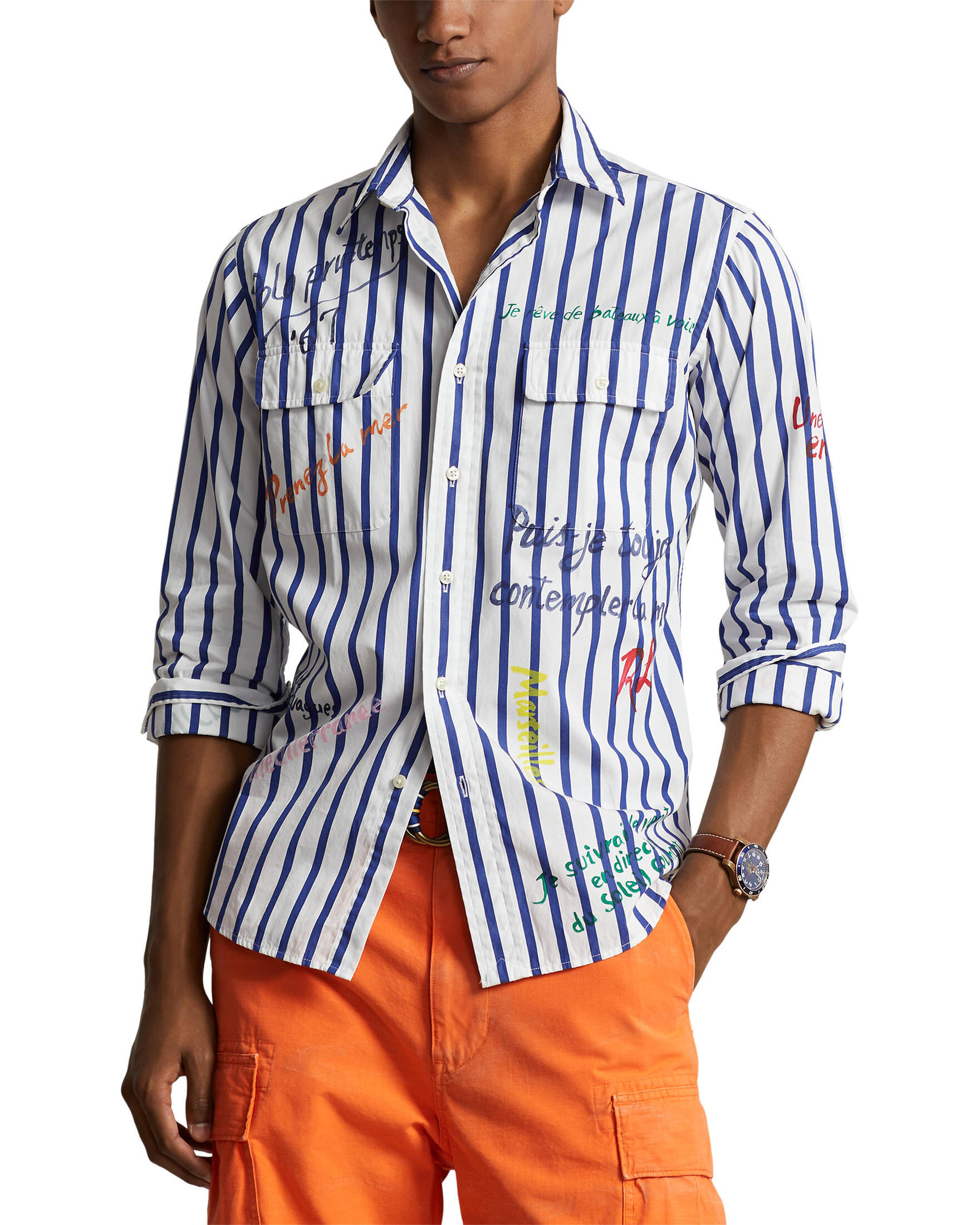 Polo Ralph Lauren| Herren Hemd Langarm Regular Fit