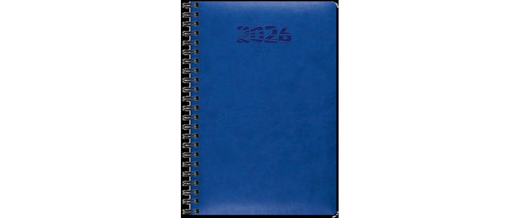 Wochenagenda Simply Flex 15 x 21 cm, 2026, BlauWochenagenda