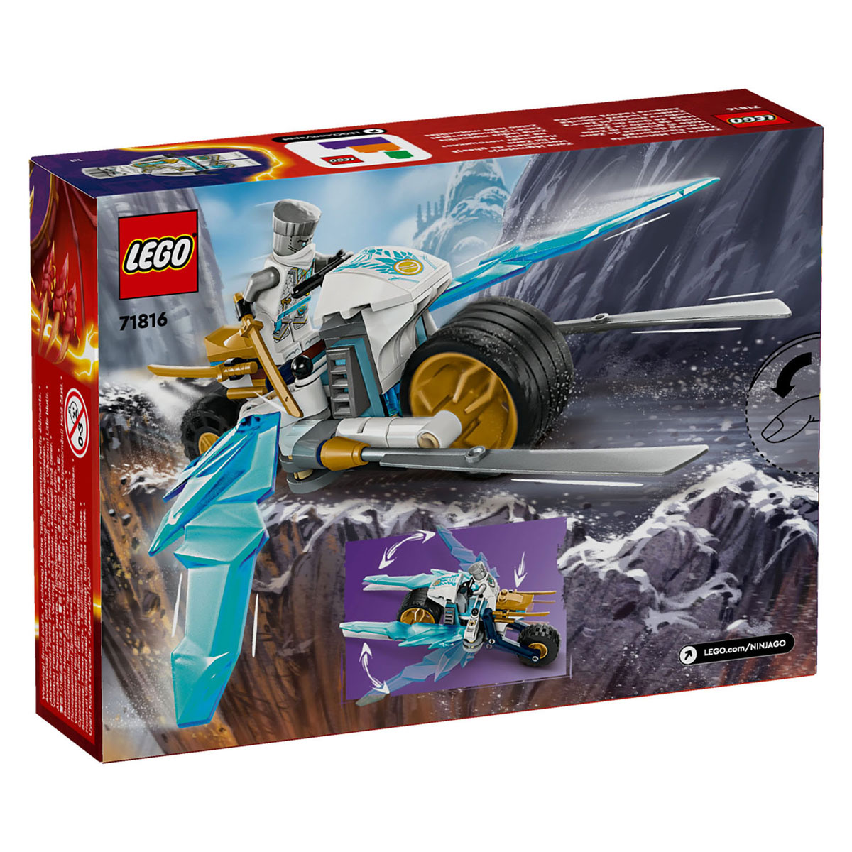LEGO Ninjago 71816 Zane's Ijsmotor