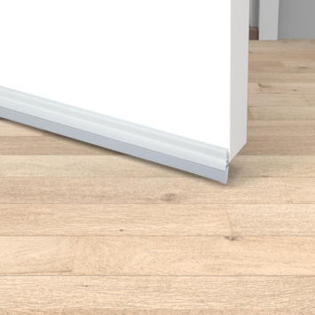 Handson tochtstrip zelfklevend 93 cm aluminium