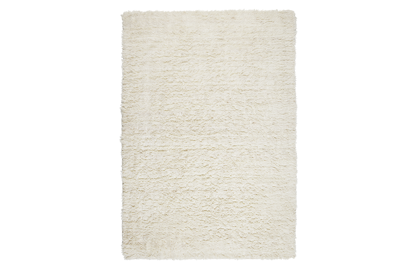 Todi gulvteppe 160x230 160x230cm. Offwhite håndvevet New Zeland ull med