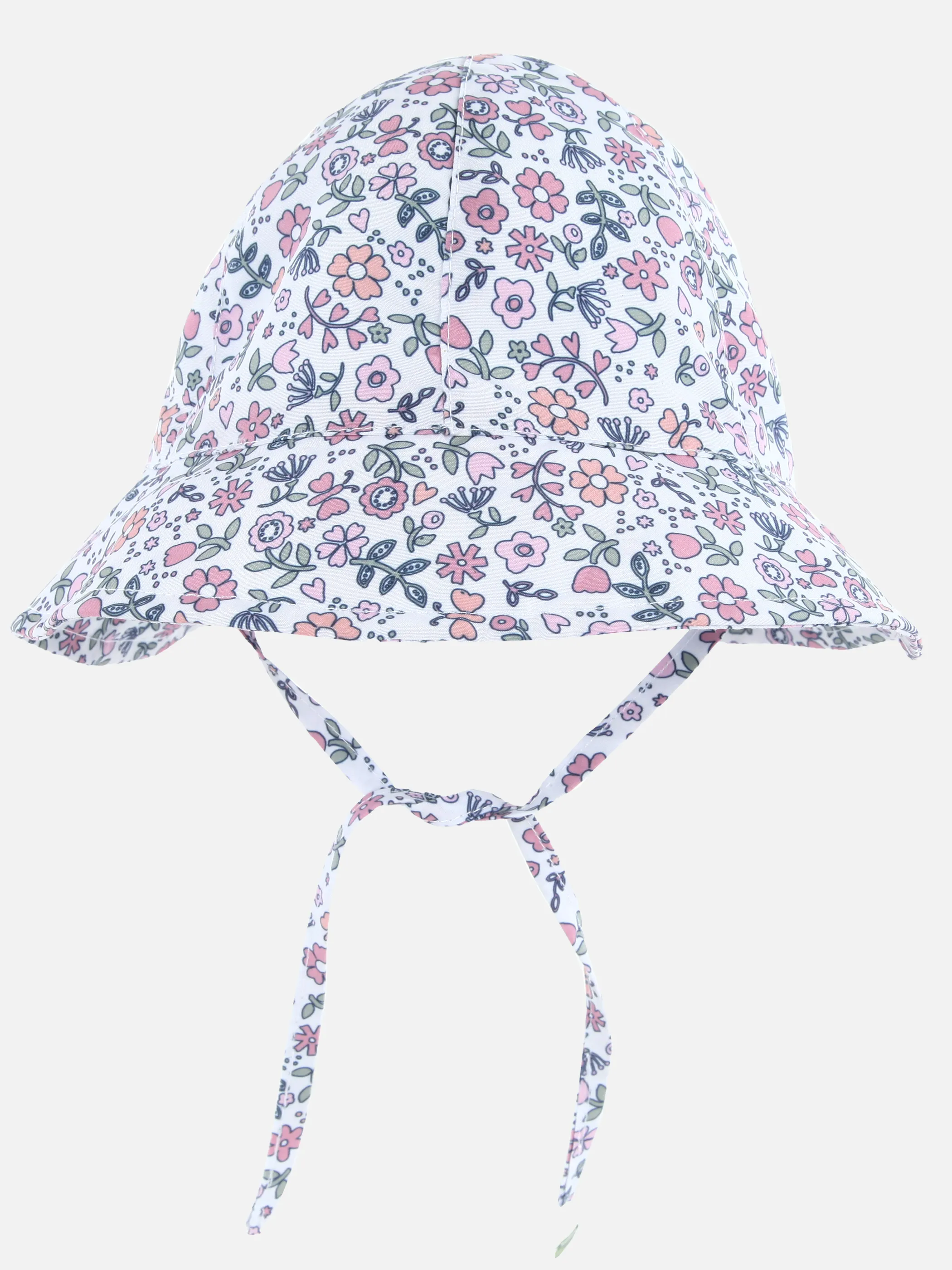 Baby Mädchen Sonnenhut mit Alloverprint