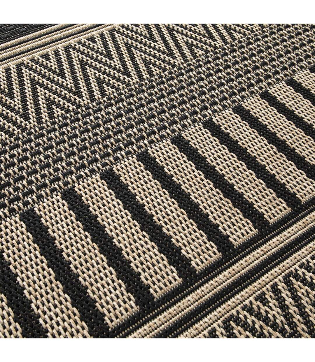 Tapis kilim LONA 2 en polypropylène doux et soyeux