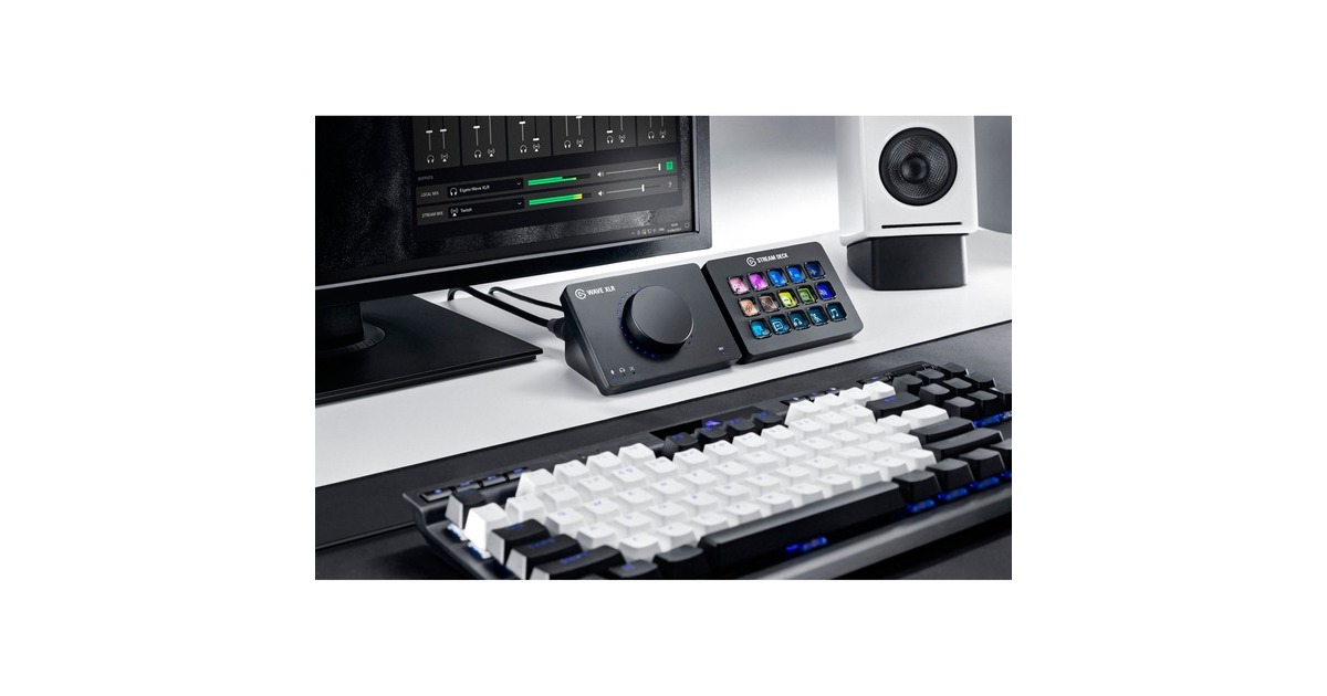 ElgatoWave XLR usb audio interface  (Zwart)
