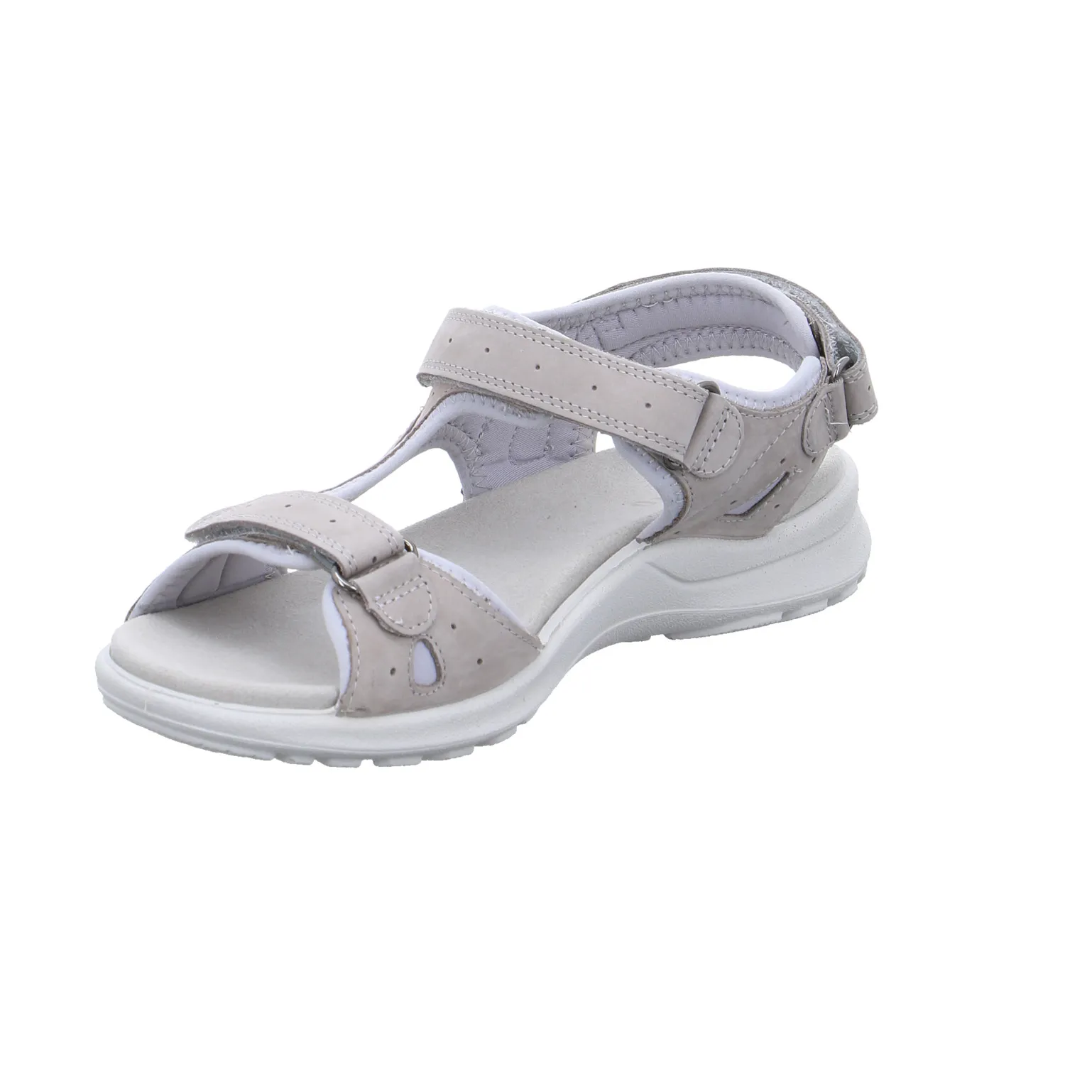 LEGERO Trekking-Sandalette Hellgrau Leder