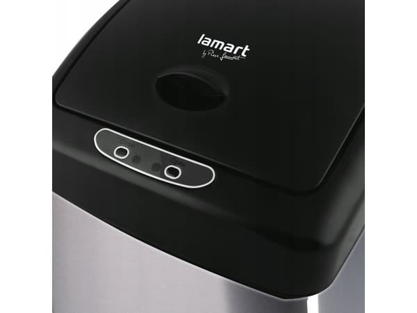 Lamart LT8049 søppelbøtte. HÅNDFRI KURV. 45L SENSOR LAMART