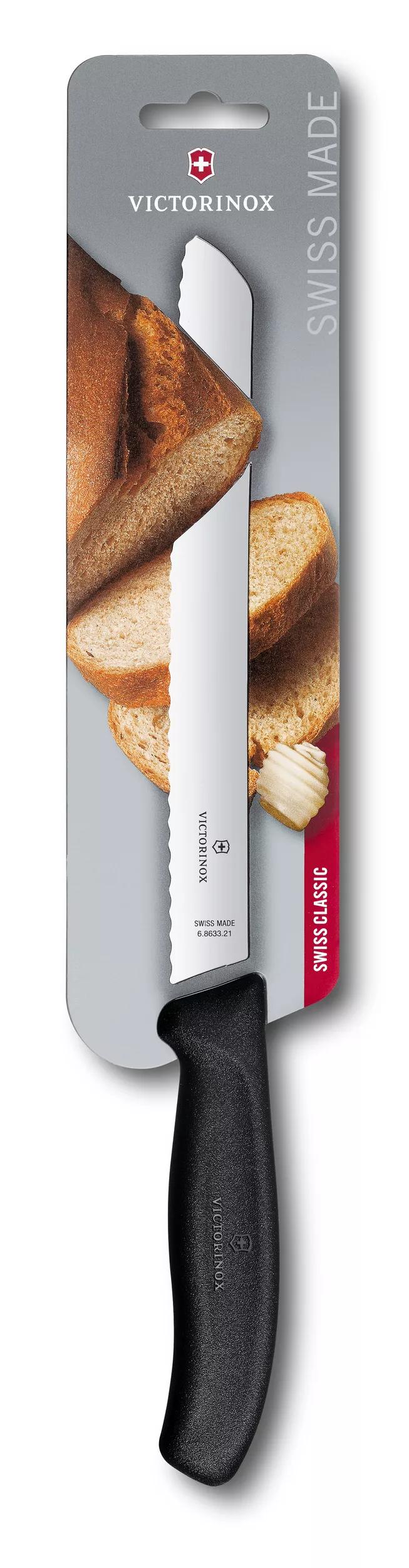 Swiss Classic Brotmesser-schwarz