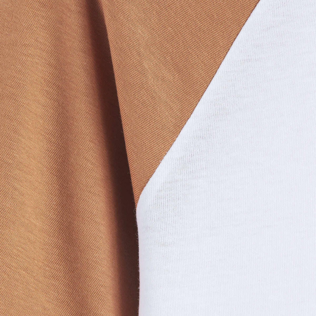 COLEÇÃO LA REDOUTE<br>Conjunto de 2 camisetas de manga curta com blocos de cores