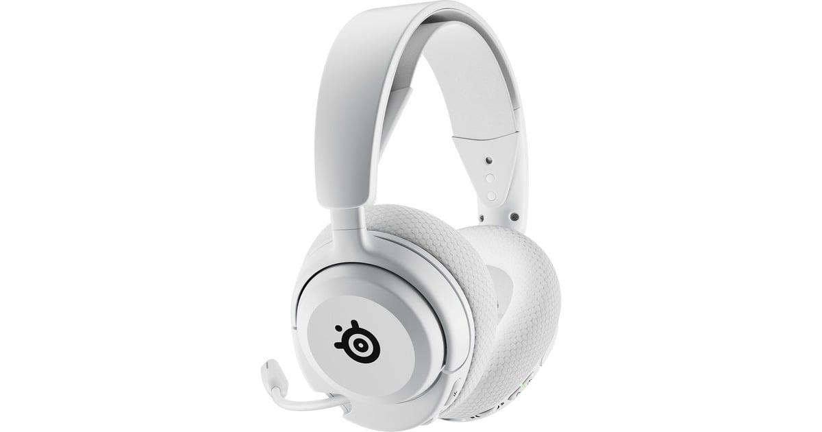 SteelSeriesArctis Nova 5X Wireless over-ear gaming headset  (Wit, Bluetooth 5.3 / 2.4 GHz, Pc, Xbox Series X|S, Xbox One)