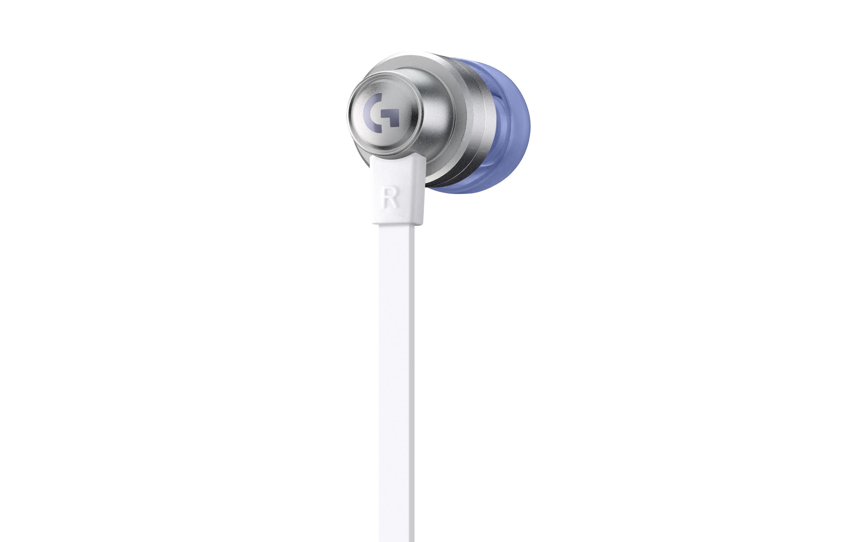 Headset G333 Gaming WeissGaming-Ohrhörer für klare Kommunikation auf PC, Konsolen und Mobilgeräten
