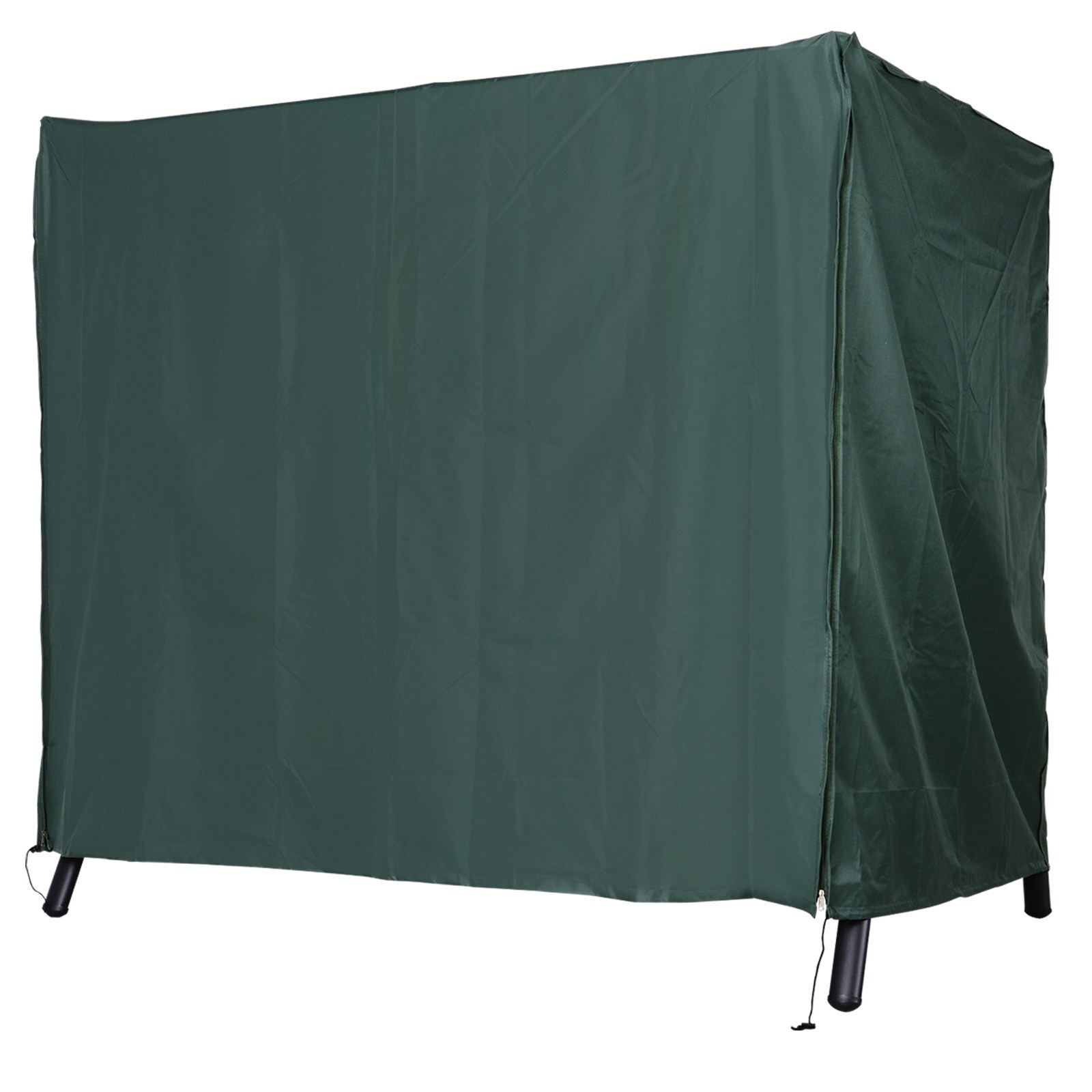 Outsunny Abdeckung für Hollywoodschaukel dunkelgrün 205 x 124 x 164 cm (LxBxH)
