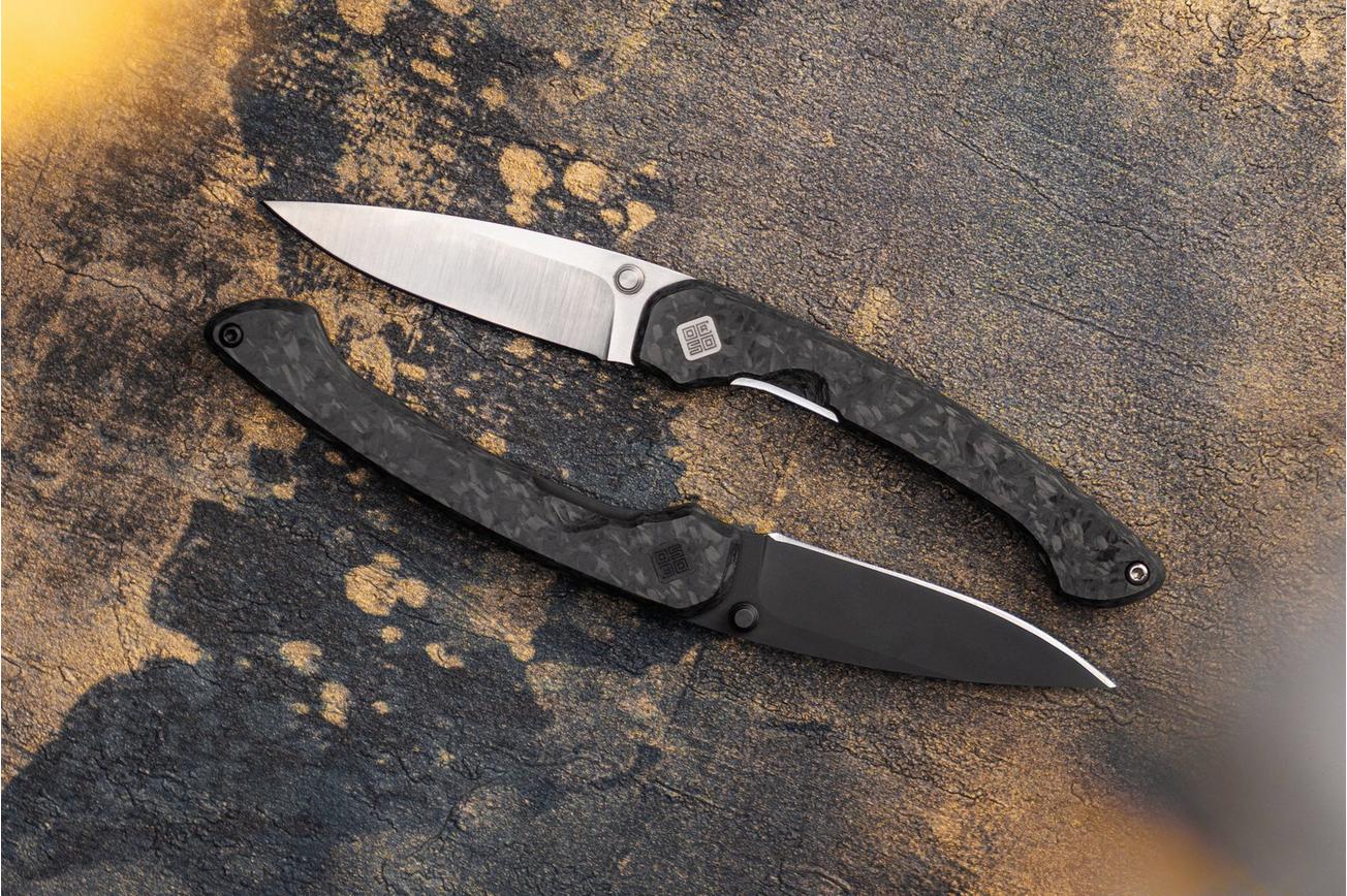 Ocaso Seaton Mini 42CMB, Carbon Fiber Black, zakmes