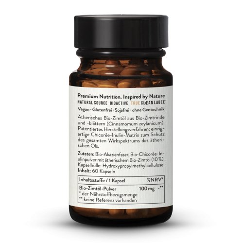 Sunday Natural Products  Bio Zimtöl Kapseln