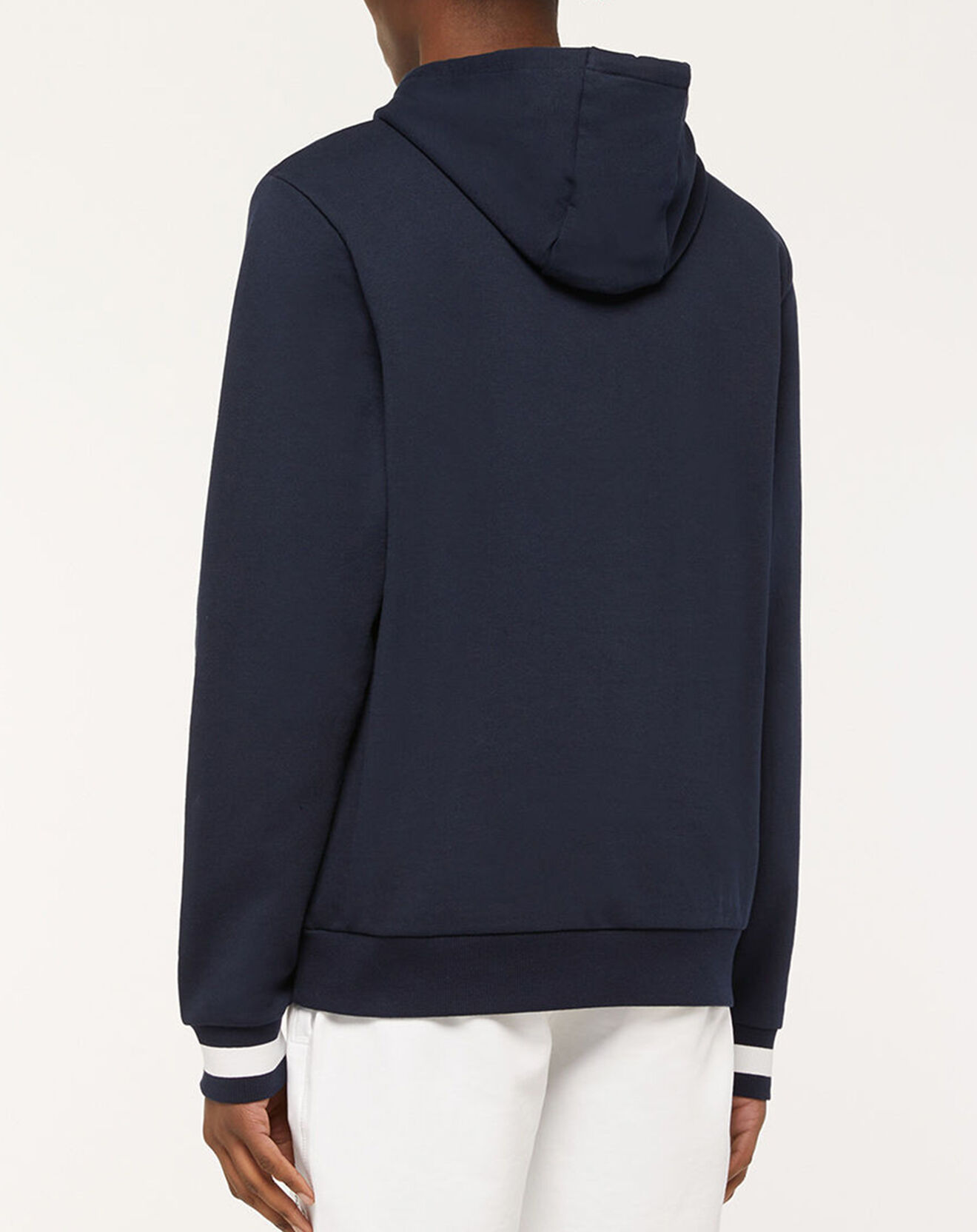 Hackett London Sweat Hoodie Blason bleu marine