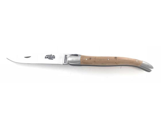 Laguiole Tradition 12 cm - 2 mitres - Genévrier Couteau de Poche Forge de Laguiole
