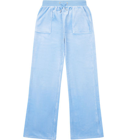 Juicy Couture Velours Hosen - Tonal - Della Robbia Blue