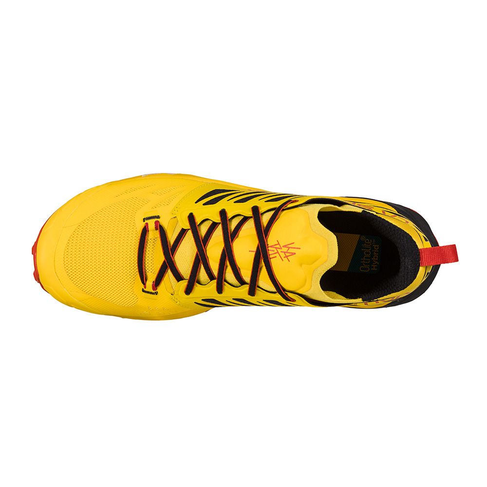 La Sportiva KAPTIVA - Chaussures de trail Homme yellow/black