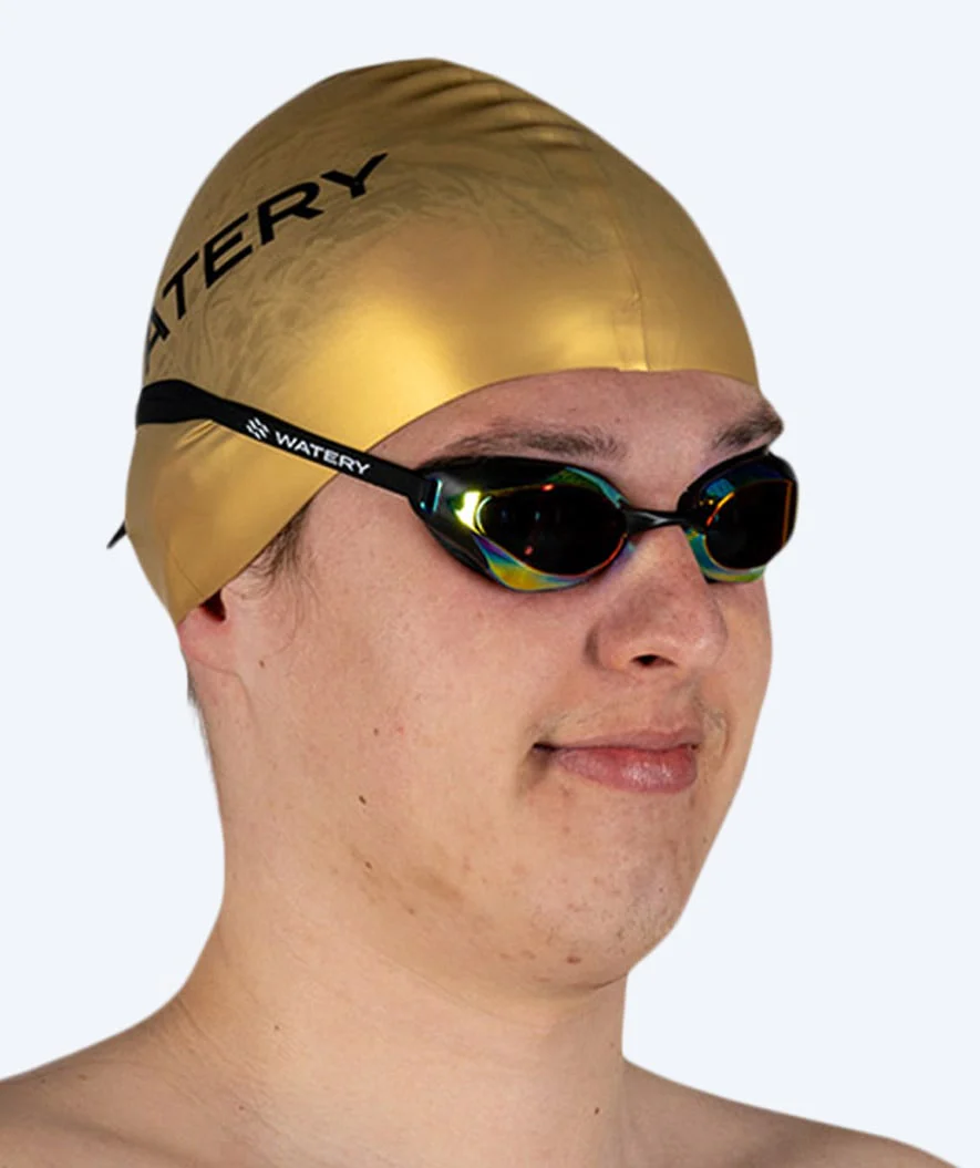 Watery badehætte (fra 10 år) - Signature - Guld