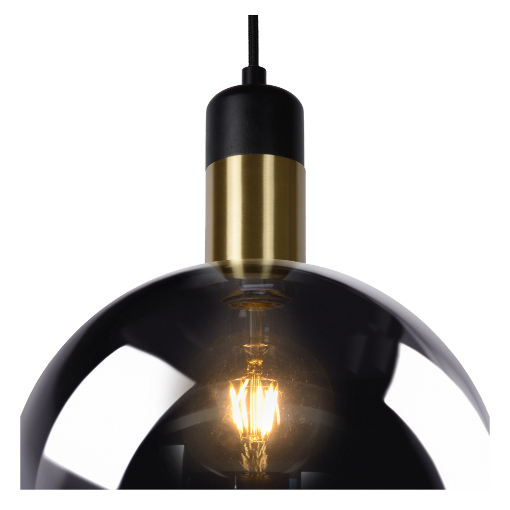 Lucide Julius hanglamp 40cm 1x E27 zwart