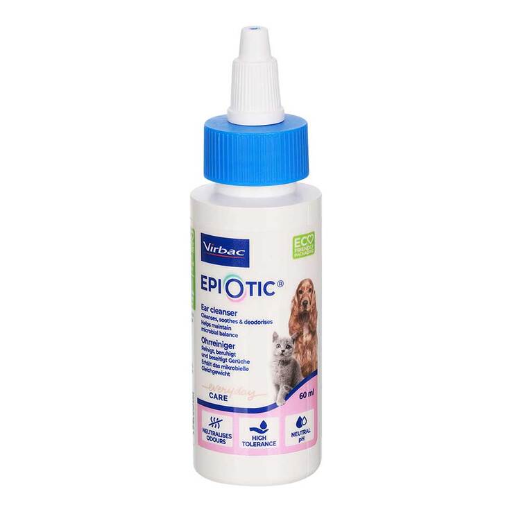Epiotic Sis Ohrentropfen vet. (für Tiere), 60 ml