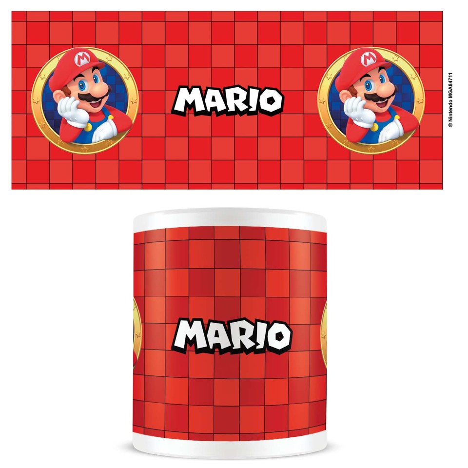 Pyramid International - Krus Super Mario (Mario 3D Port) - Hvid