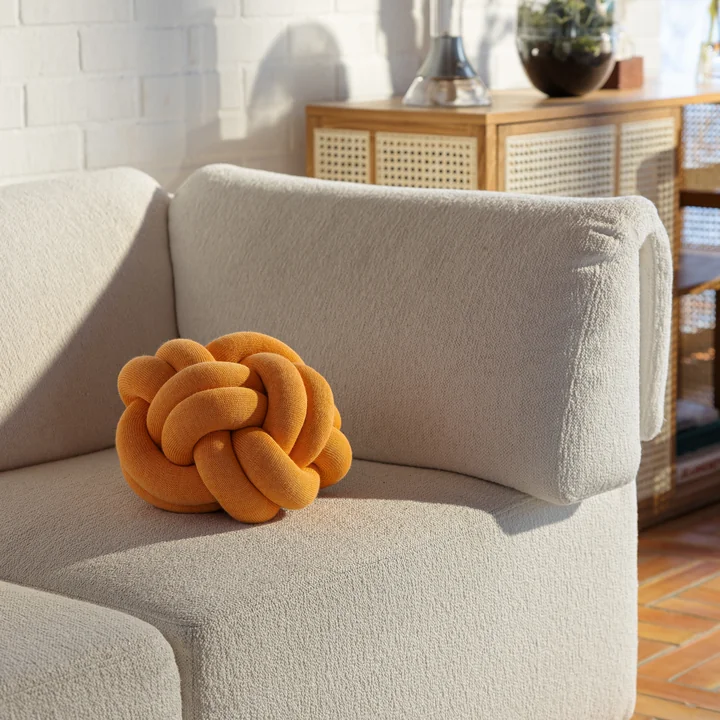 Design House Stockholm - Knot Kissen, navy