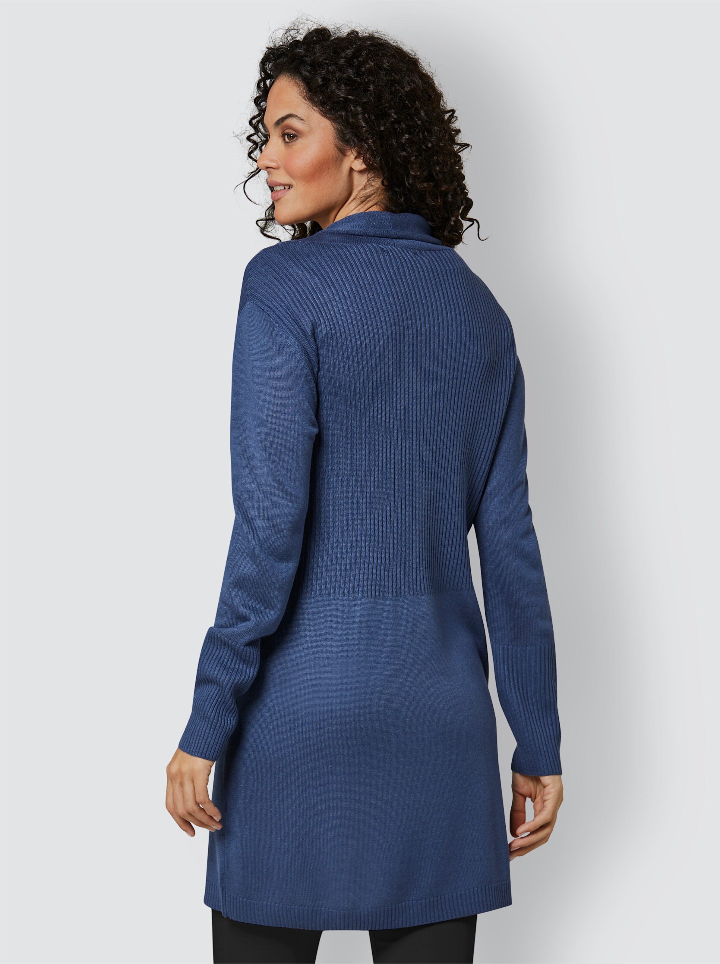 Seiden-Kaschmir-Strickjacke