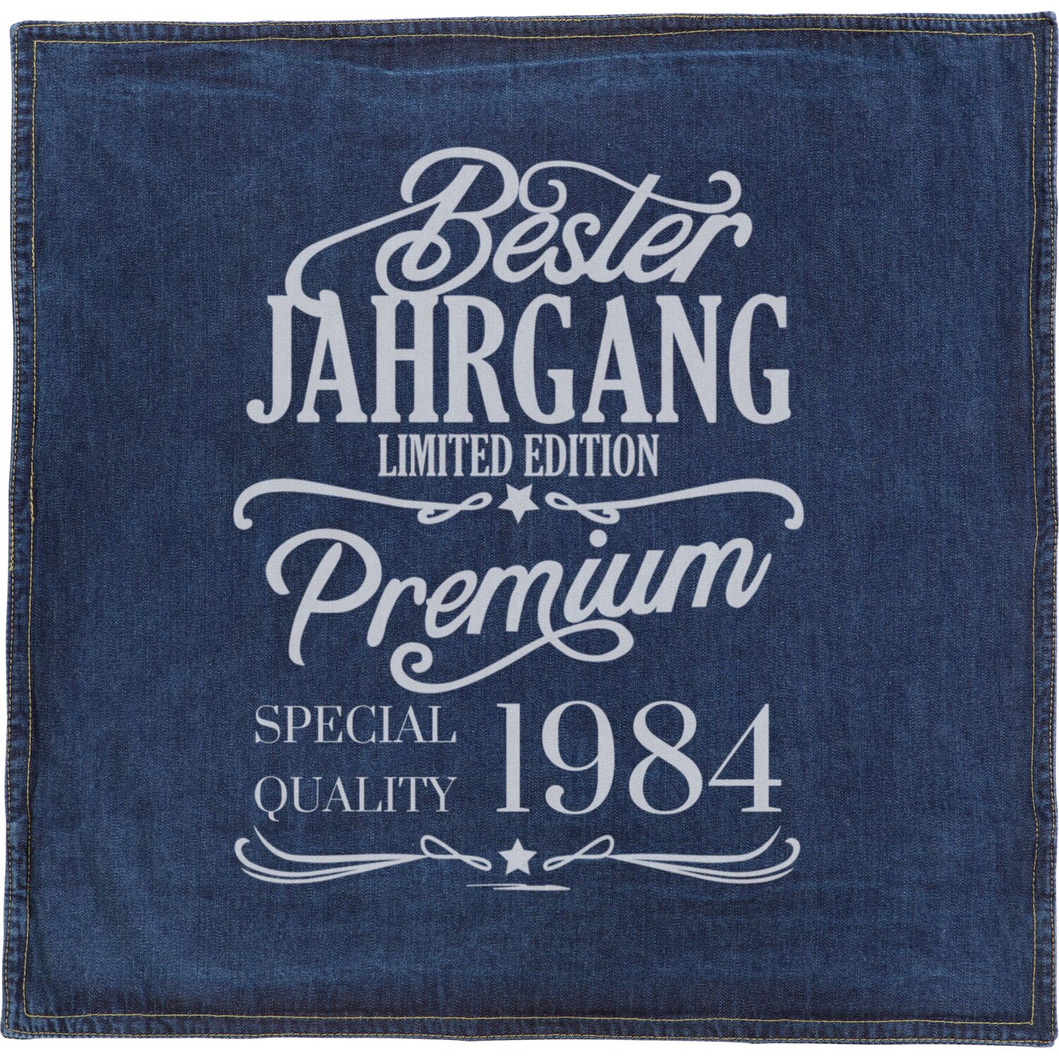 REDBEST Jeans Kissenhülle inklusive Kissenfüllung