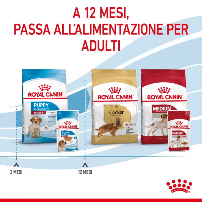 Royal Canin Medium Puppy en Sauce - Pâtée pour chiot