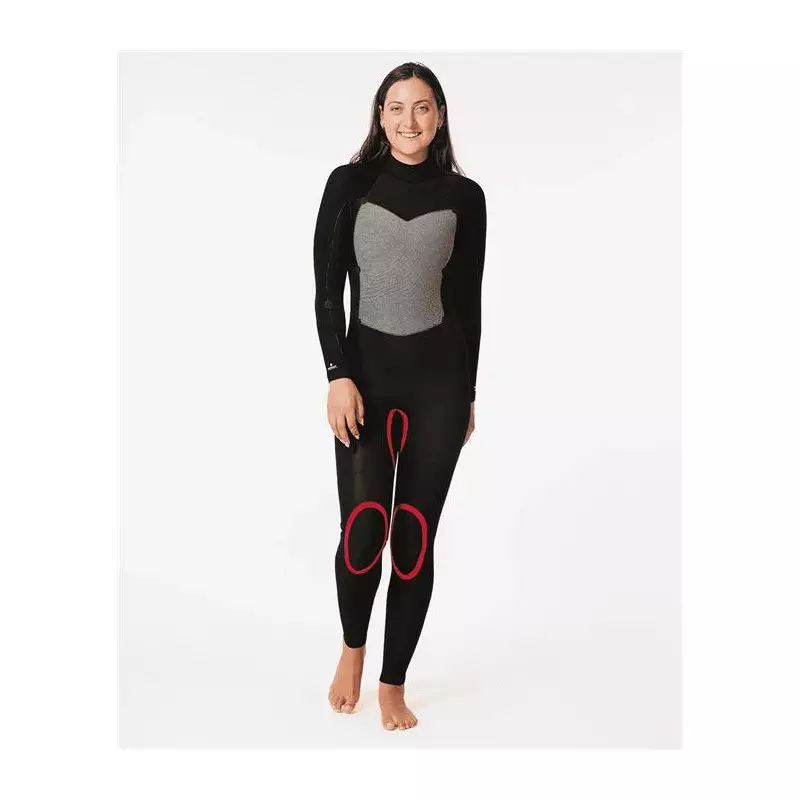 Combinaison intégrale femme RIPCURL Wms Omega 53Gb Steamer Black