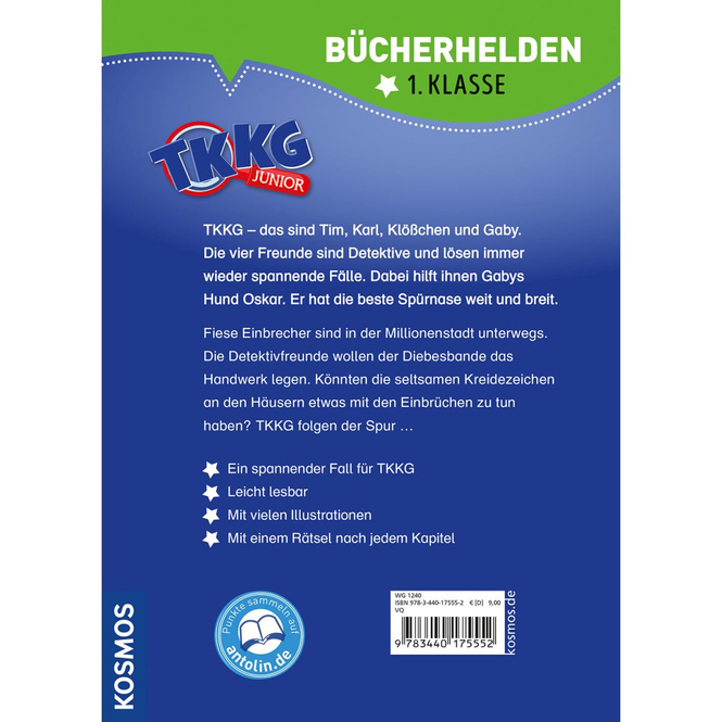 TKKG Junior - Vorsicht, Diebesbande! - Bücherhelden - 1. Klasse