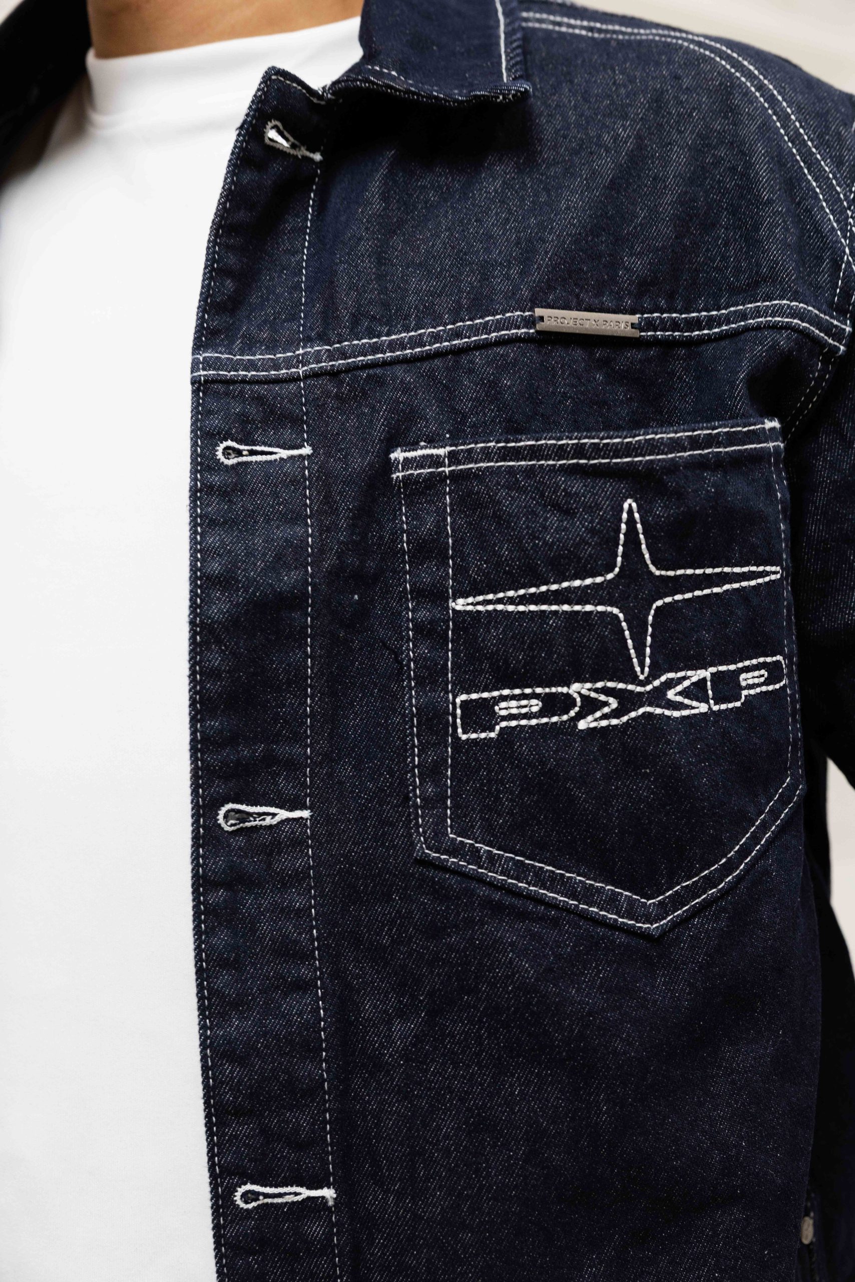 Project X Paris Knockout Denim Zomerset Heren Donkerblauw