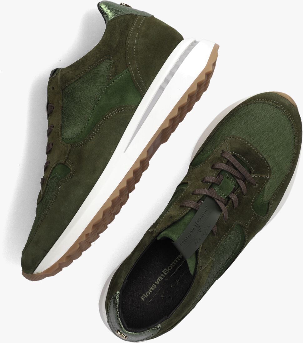 FLORIS VAN BOMMEL groene floris van bommel lage sneakers sfw-10082