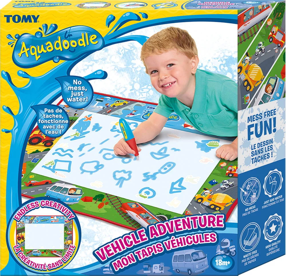 TAPIS AQUADOODLE - MON TAPIS VEHICULES