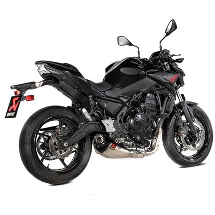 Ligne Complète Akrapovic Racing titane Embout carbone - Gris