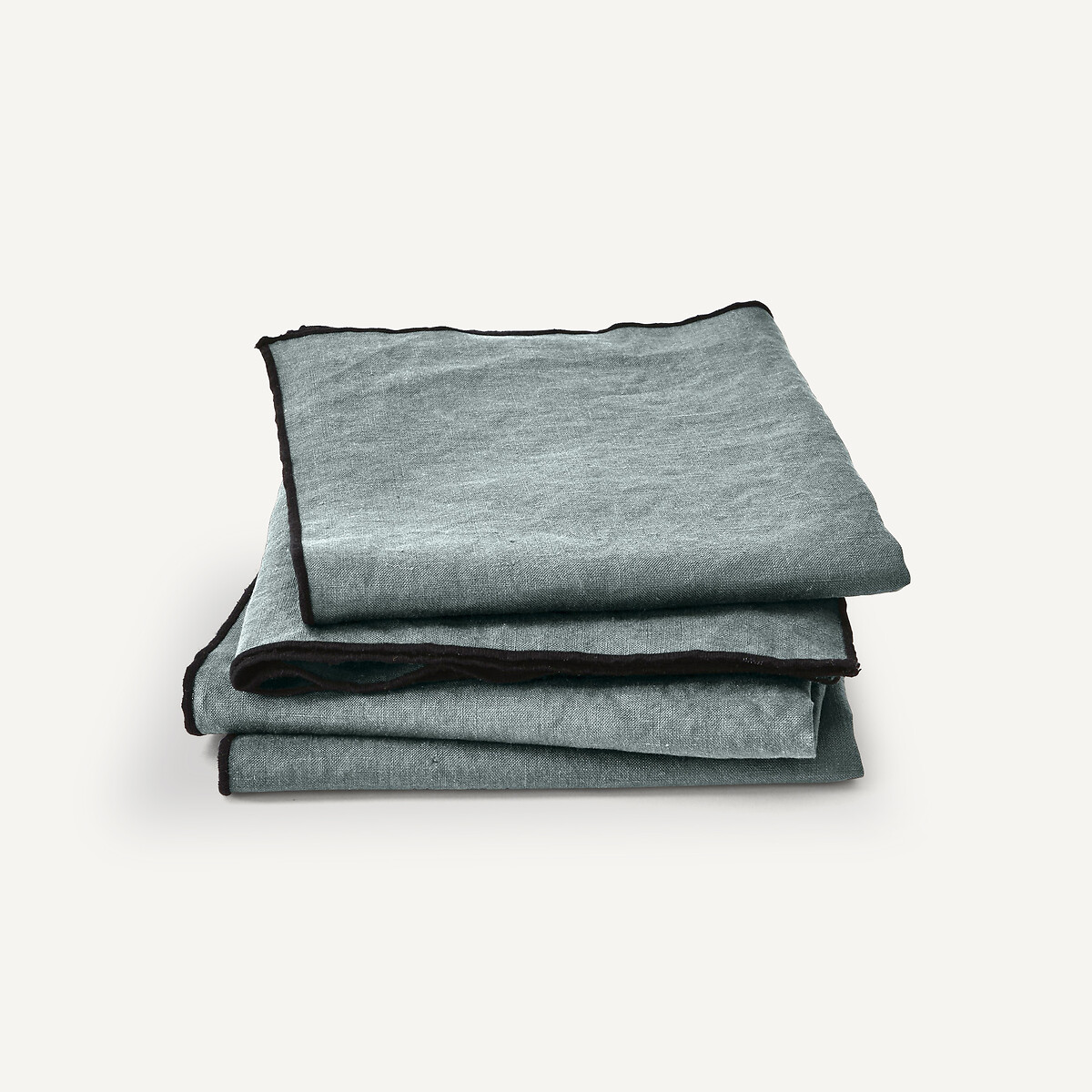 AM.PM<br>Conjunto de 4 guardanapos de linho lavado, Suzy