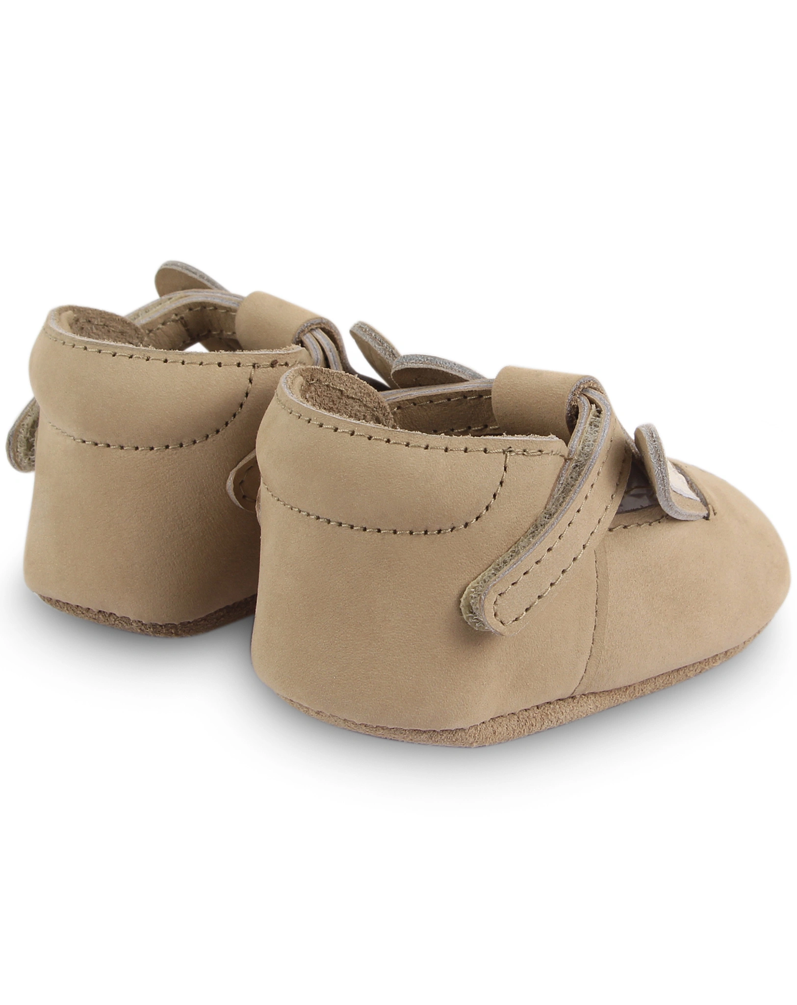 Krabbelschuhe SPARK CLASSIC - BUNNY in taupe