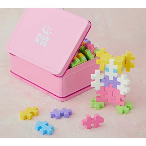 Plus Plus Big Metalkuffert Pastel - 70 dele