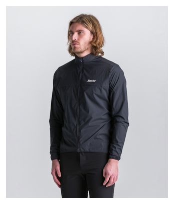 Veste Coupe-Vent Santini Ventus Noir