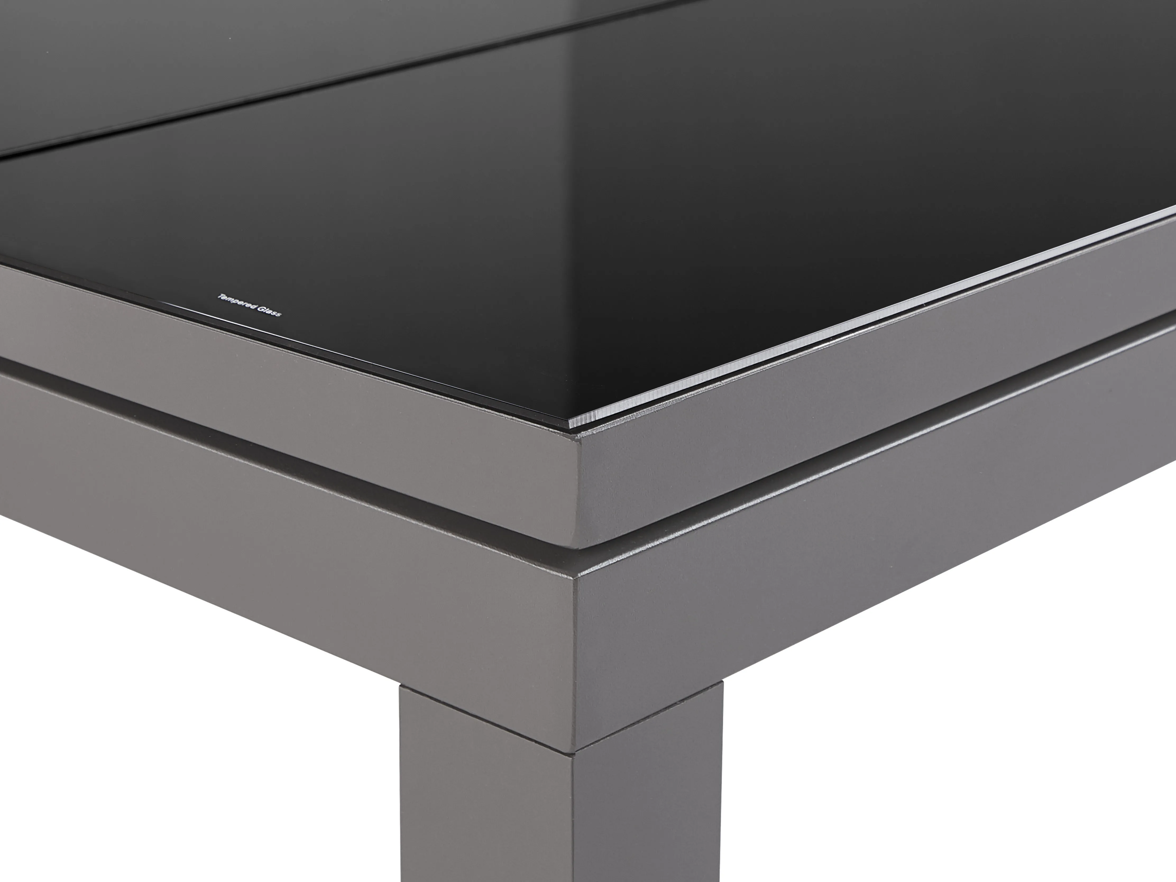 Tuin hoekloungeset met tafel 6-zits FORANO Metaal Grijs