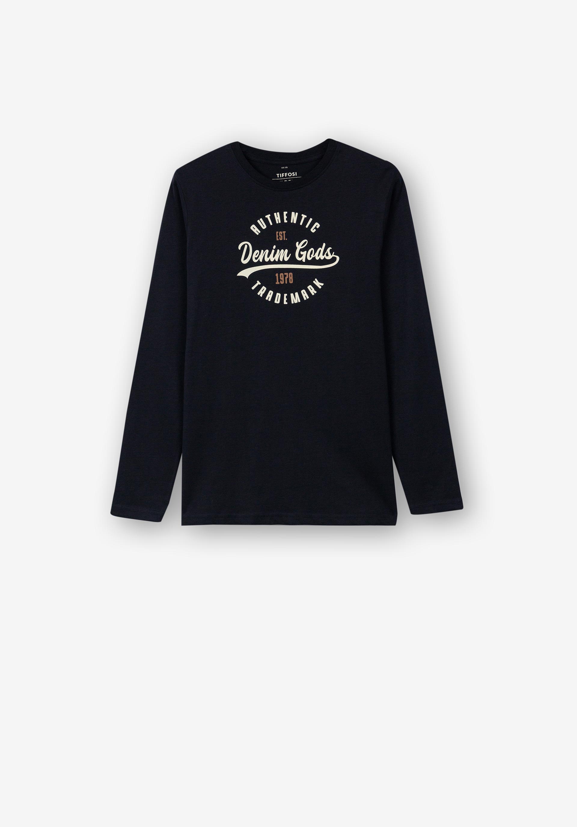 T-shirt com Estampado Frontal