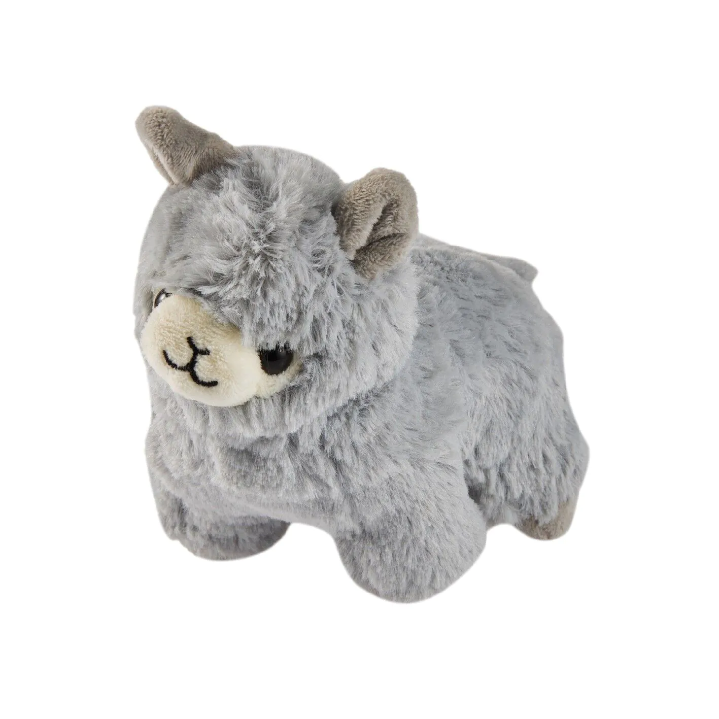 Kuscheltier Alpaka, grau, 18 cm