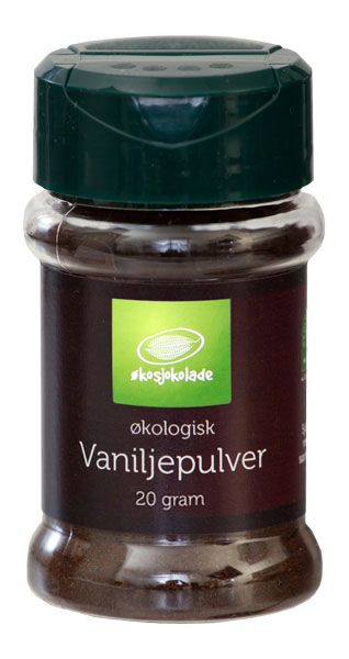 Økosjokolade Vaniljepulver 20gr